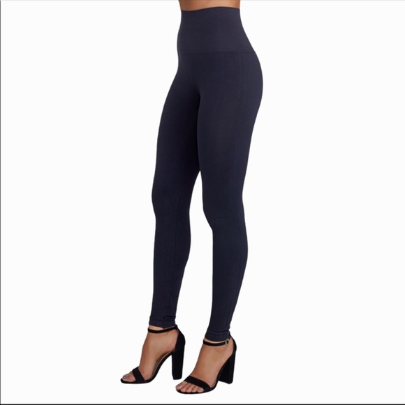 Spanx Look At Me Now Seamless Navy Blue 